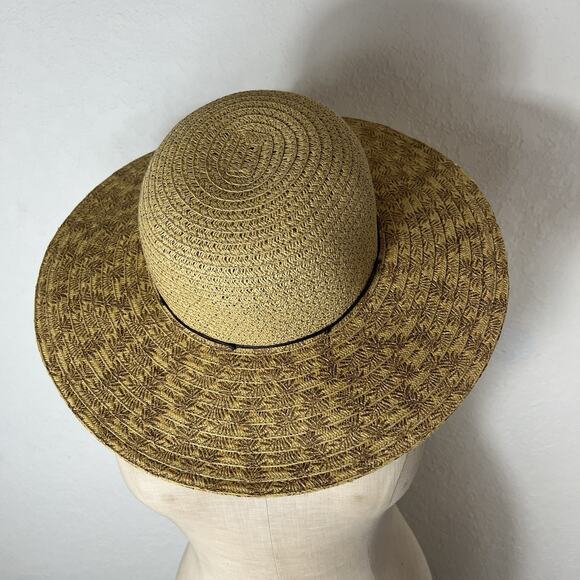 Cappelli Straw Sun Hat Sewn Braid paper hat, 22-1/2" circumference, Size 7-1/4 - Picture 1 of 7